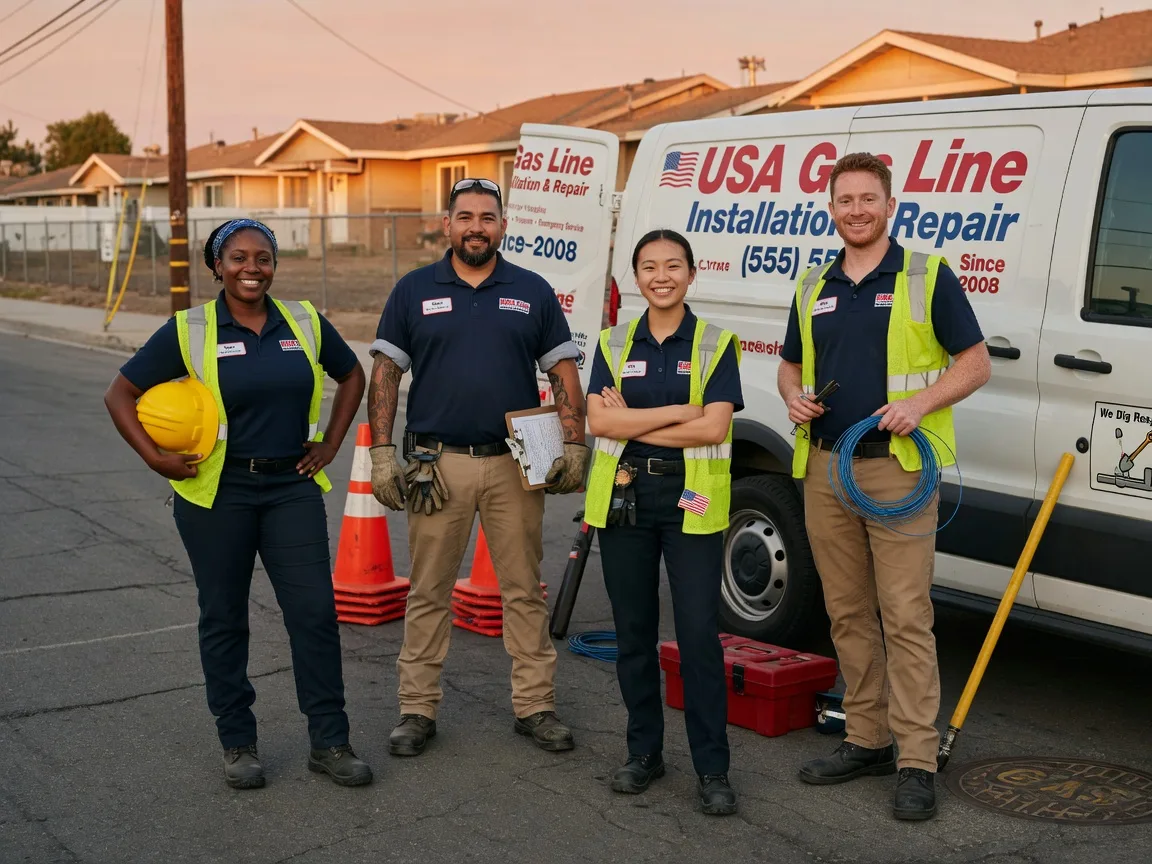 Gas Line Installation company in Fruithurst, AL